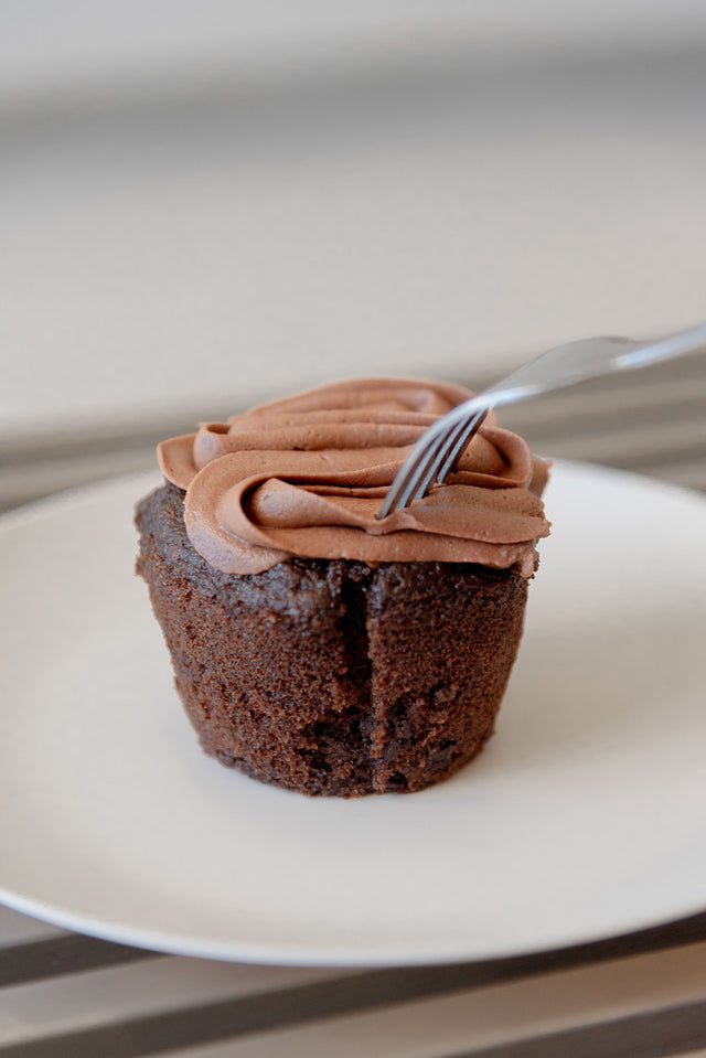 Muffin de chocolate c/betún chocolate